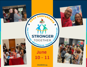 Images with save the date for school success conference logo