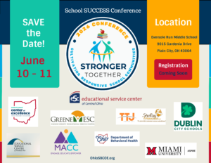 Save the Date Image 2026 School Success Conference